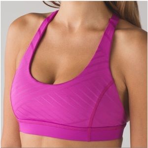 Lululemon Hot Like Agni Sports Bra Sz10